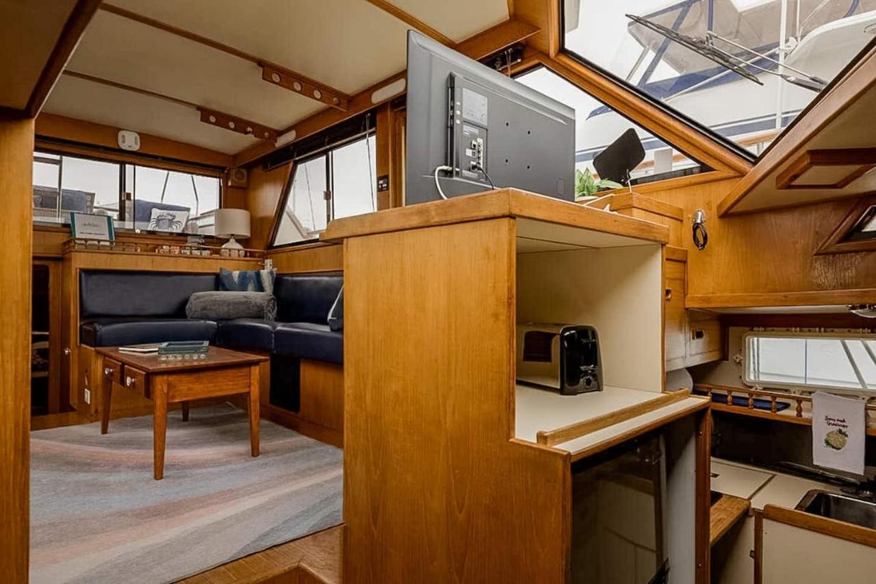2Br Spacious & Comfy 43' Yacht - Heat & Ac - On The Freedom Trail - Best Nights Sleep Boston Exteriör bild