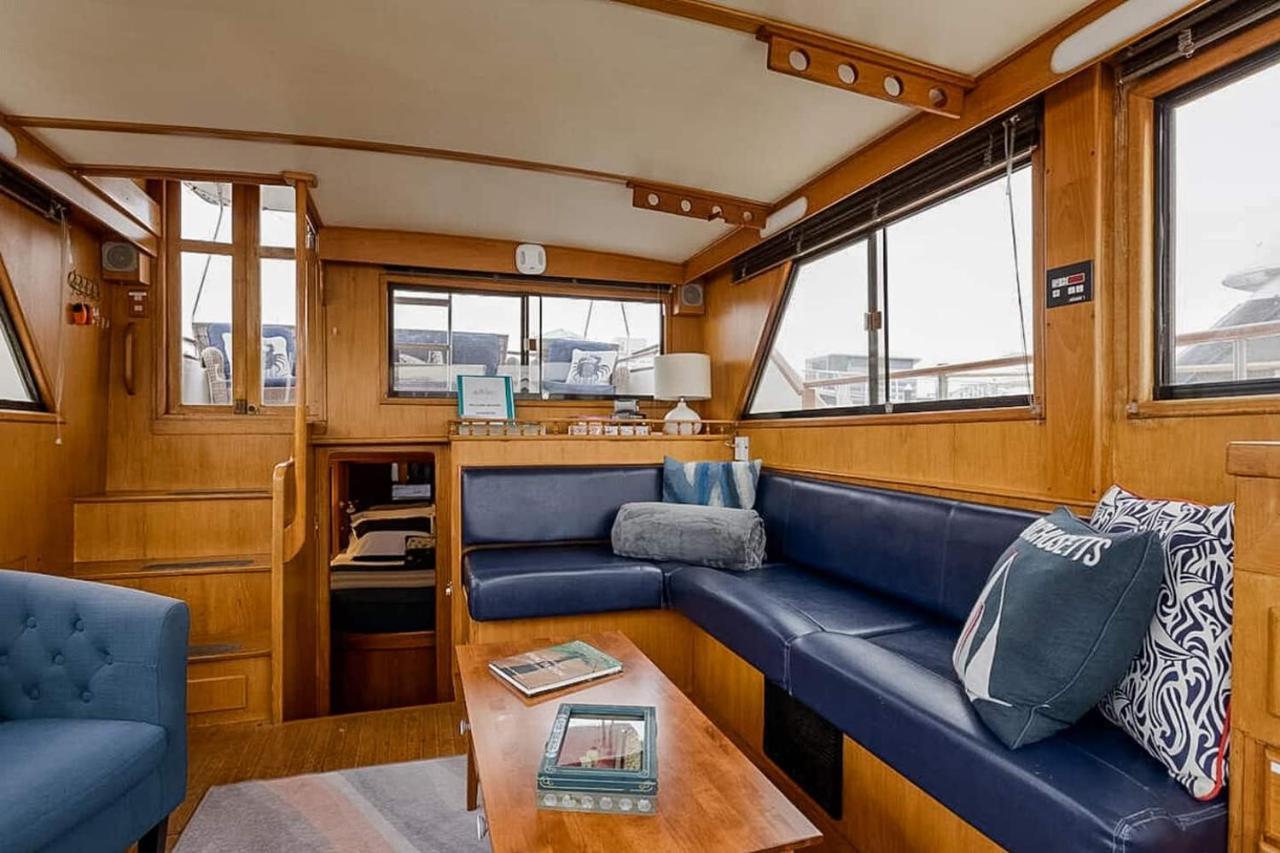 2Br Spacious & Comfy 43' Yacht - Heat & Ac - On The Freedom Trail - Best Nights Sleep Boston Exteriör bild