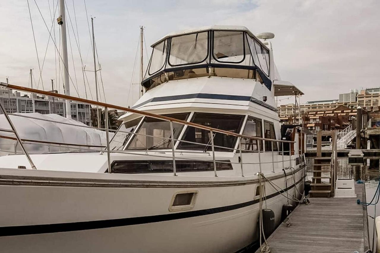2Br Spacious & Comfy 43' Yacht - Heat & Ac - On The Freedom Trail - Best Nights Sleep Boston Exteriör bild