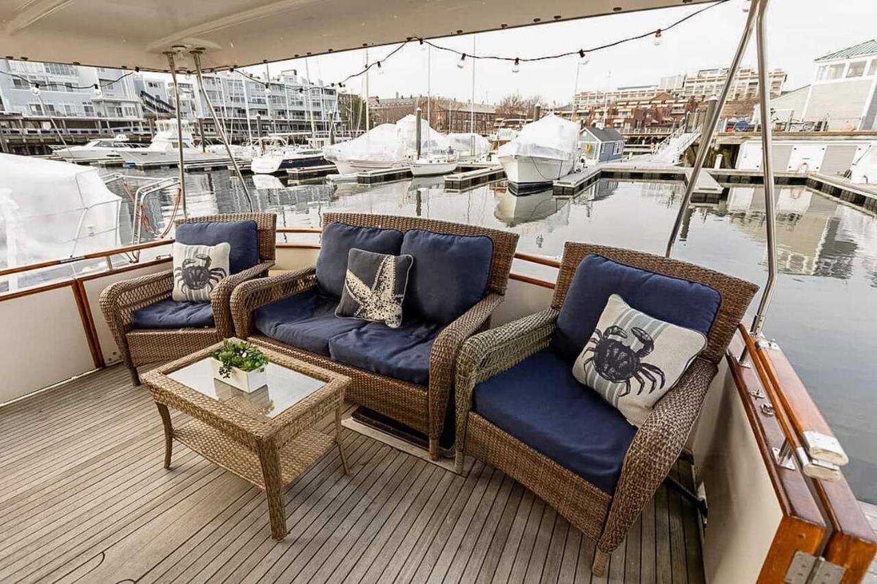 2Br Spacious & Comfy 43' Yacht - Heat & Ac - On The Freedom Trail - Best Nights Sleep Boston Exteriör bild