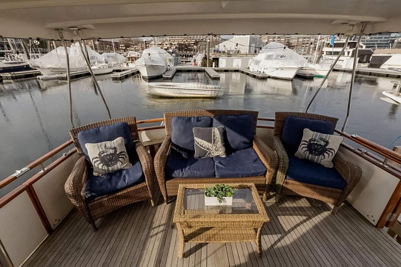 2Br Spacious & Comfy 43' Yacht - Heat & Ac - On The Freedom Trail - Best Nights Sleep Boston Exteriör bild